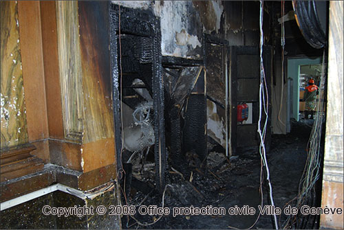 Photo de l'incendie de 2008